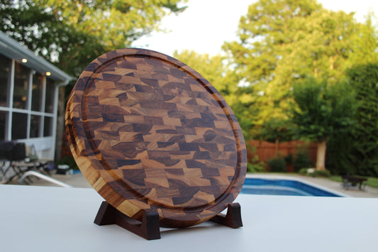 Teak Cutting Board - Round