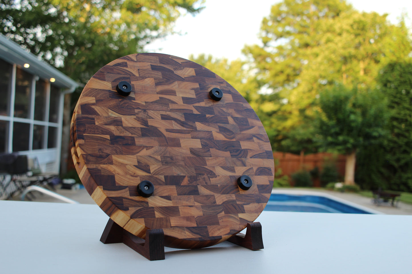 Teak Cutting Board - Round