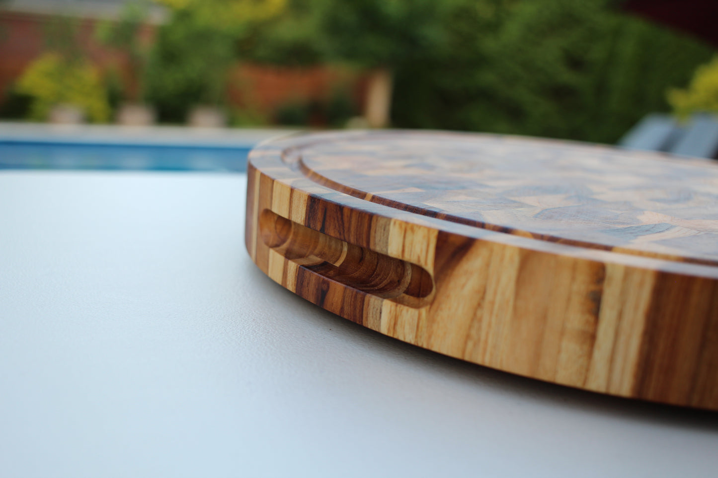 Teak Cutting Board - Round