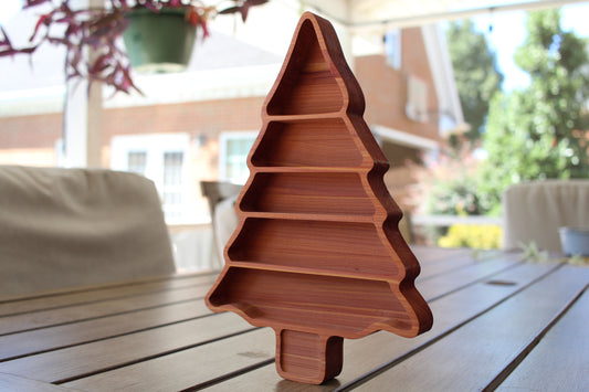 Christmas Tree Candy Tray